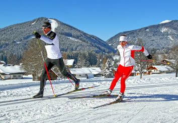 Cross Country Ski School for Skating in Ramsau