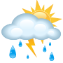 Samstag 19°C